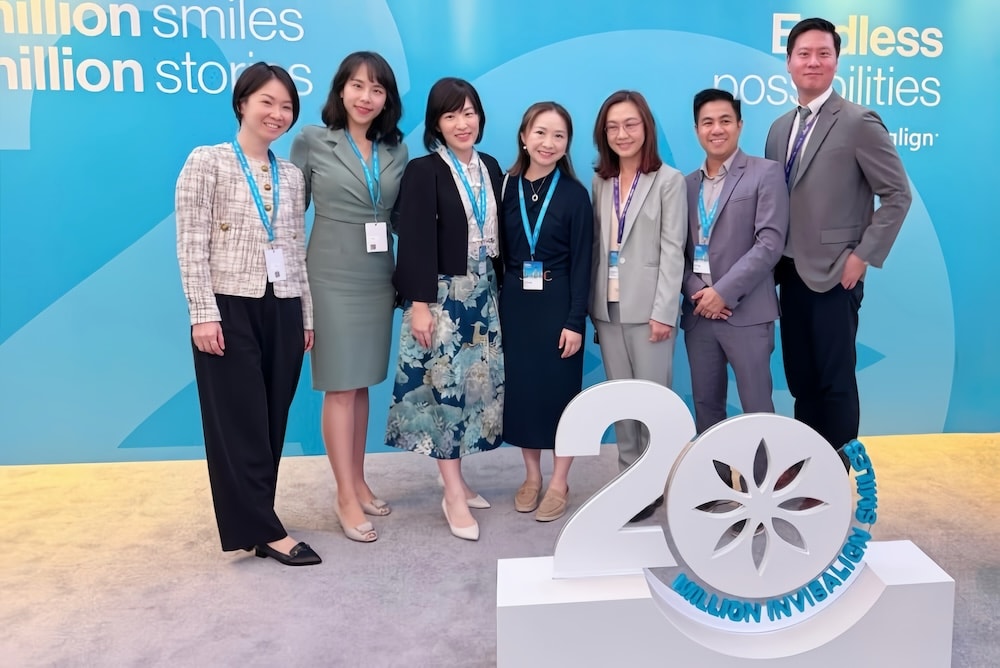 楊念珊醫師三度受邀參加2025隱適美高峰會，參加全球Top300隱適美專家盛宴