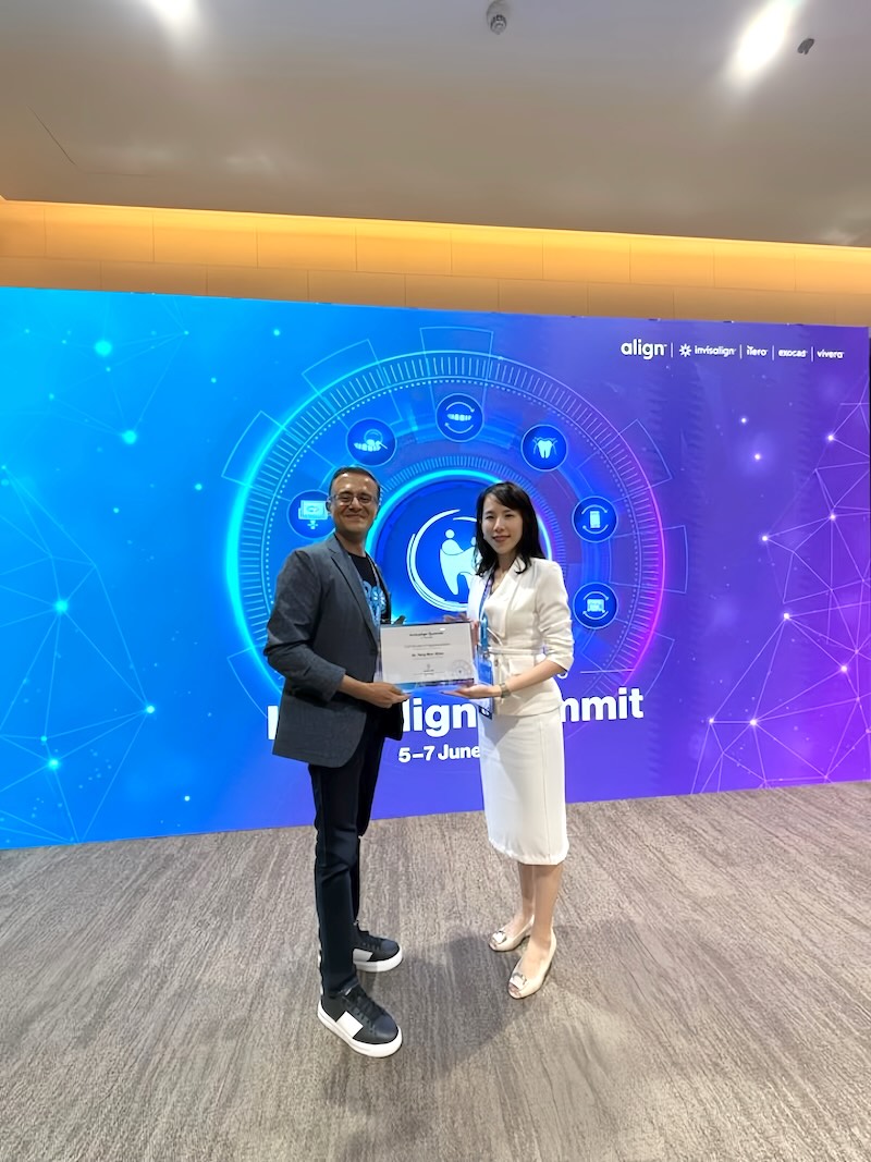 2025隱適美亞太高峰會-隱適美終身成就獎-活動花絮11-楊念珊醫師-台中