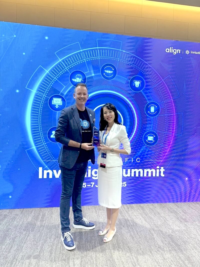 2025隱適美亞太高峰會-隱適美終身成就獎-活動花絮12-楊念珊醫師-台中