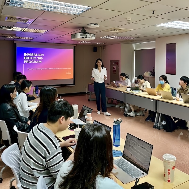 隱適美隱形矯正-中山醫學院矯正科-分享交流花絮-1-楊念珊醫師-台中